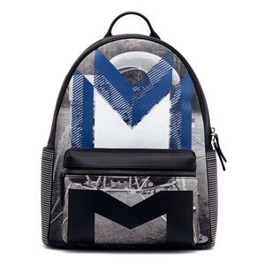 MCM Moonwalker Series Coated Canvas Backpack